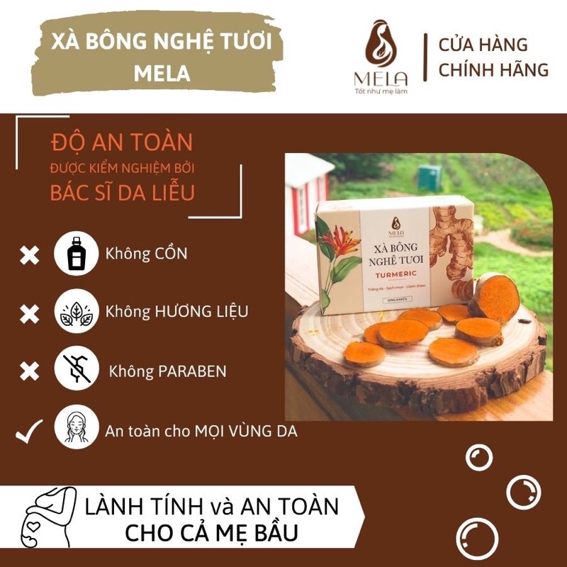 XÀ BÔNG NGHỆ MELA CHÍNH HÃNG 1000% ( tặng túi tạo bọt + nạ ủ môi ) | BigBuy360 - bigbuy360.vn