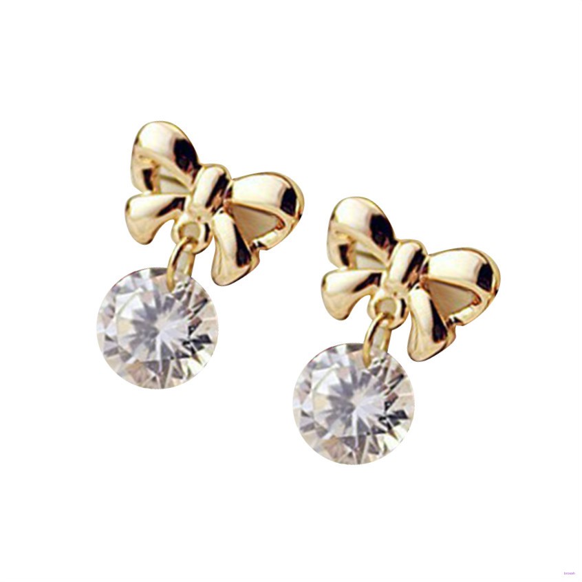 Hoa Tai Đính Đá Thời Trang Dành Cho Nữ