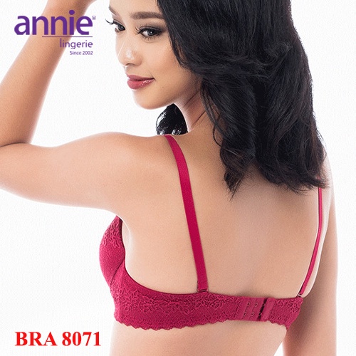 Áo ngực mouse dày phối ren nâng ngực annie BRA 8071