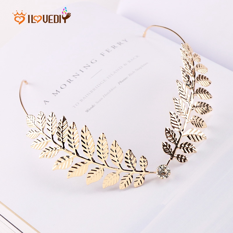 Băng Đô Cài Tóc Hình Chiếc Lá Thời Trang Hàn Quốc