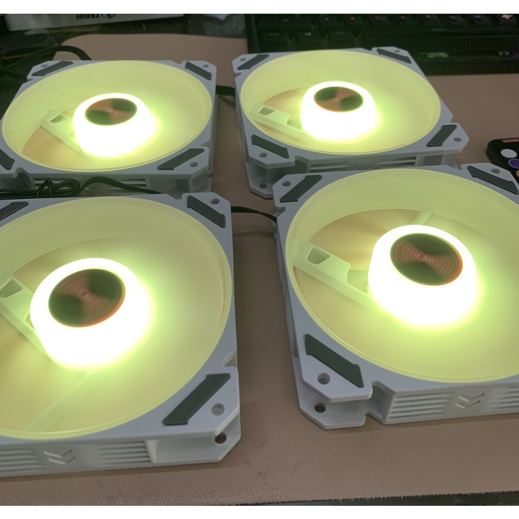 Fan led rgb Coolmon, HUB led, Dây sync aRGB 5v