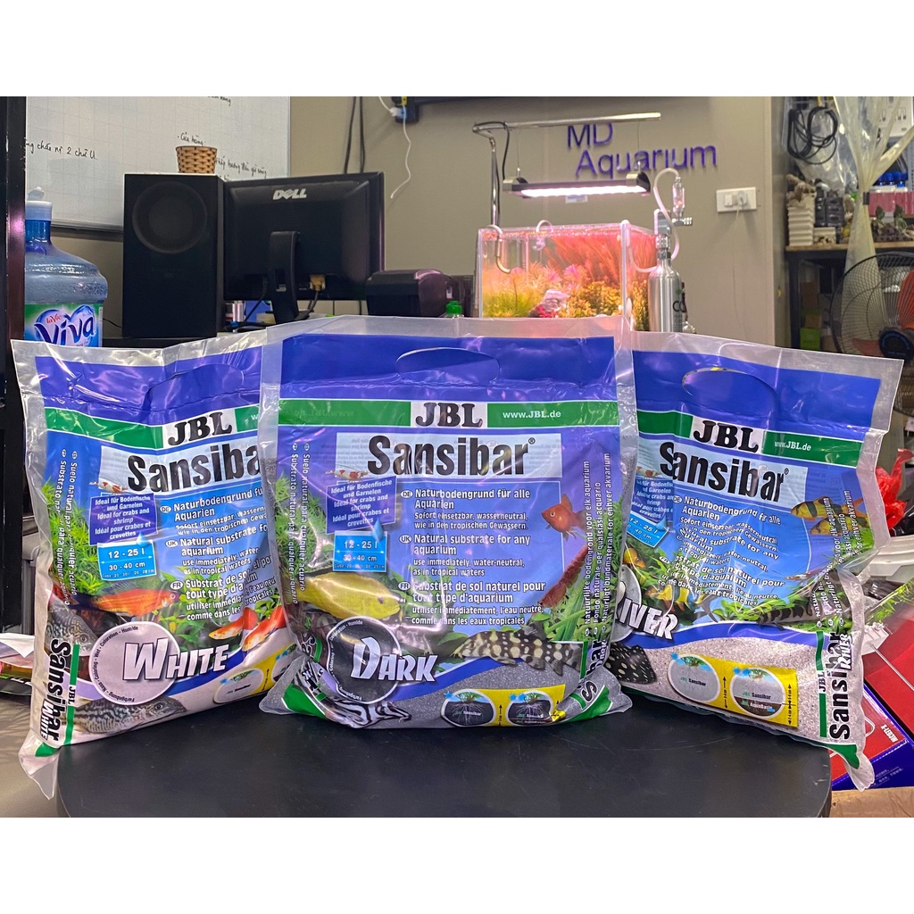 JBL SANSIBAR RIVER SAND - Cát muối tiêu Đức chính hãng