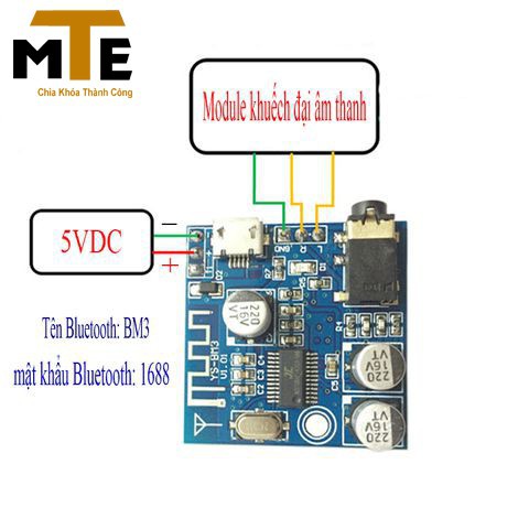 Mới! Mạch giải mã âm thanh MP3 Bluetooth lossless BM3 - DIY chế loa blutooth cho xe hơi , loa vi tính ...