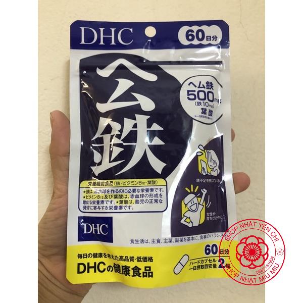 120 viên Sắt bổ máu uống 60 ngày Nhật bản