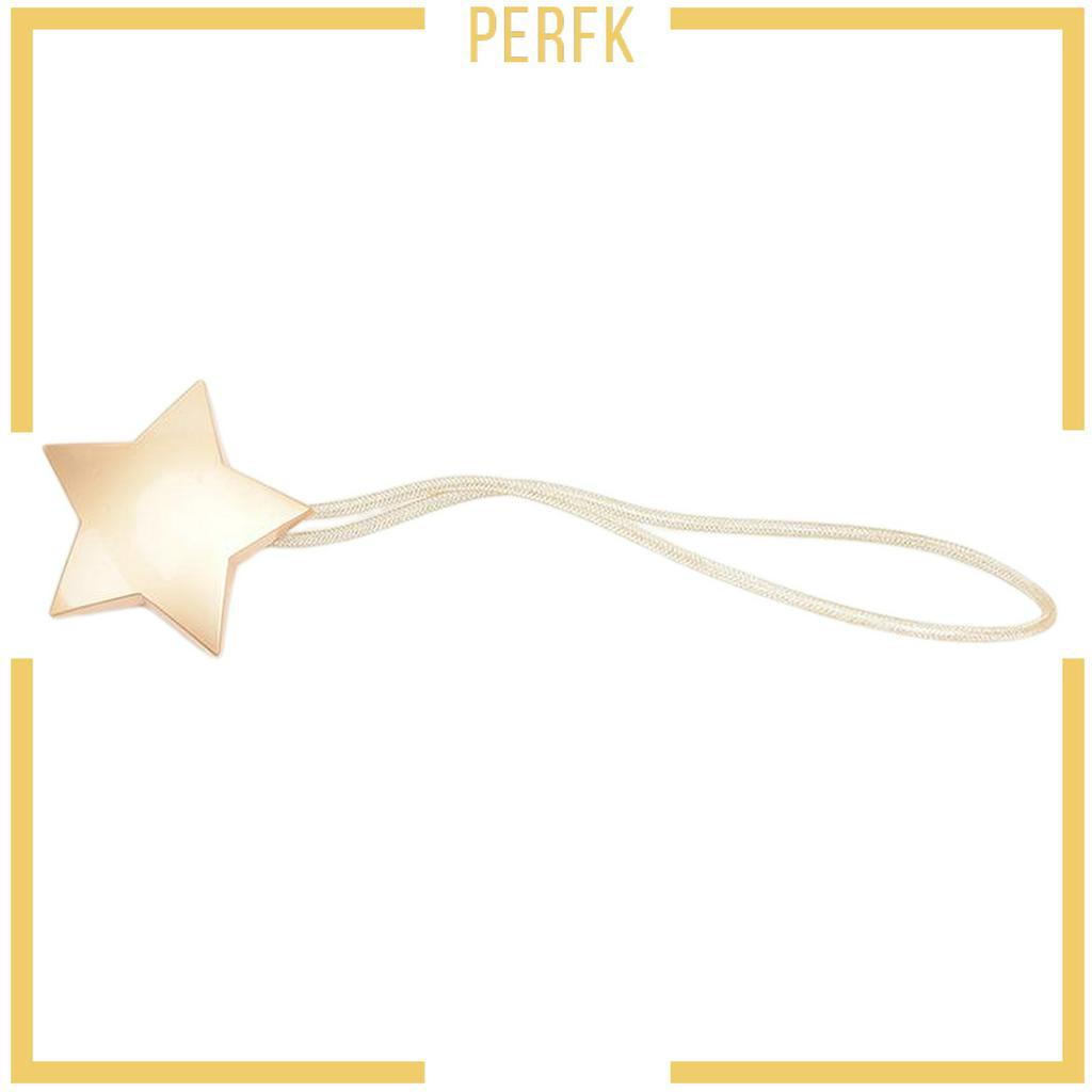 Kẹp Giữ Rèm Cửa Nam Châm Hình Ngôi Sao Năm Cánh Bằng Kim Loại