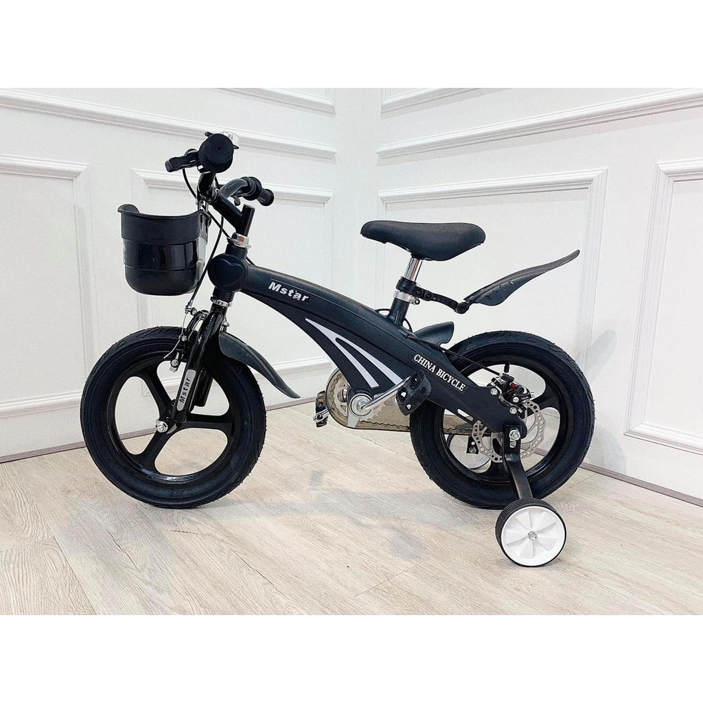 Xe đạp vành đúc cao cấp chính hãng MSTAR size 14inchs LY166 cho bé từ 2 đến 9 tuổi &quot;Xe đạp cho bé''