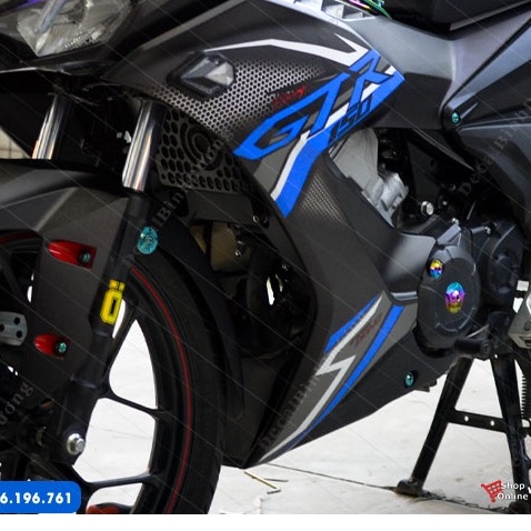 Tem Trùm Winner X V2 Xanh Đen Nhám Đơn Giản Mà Chất