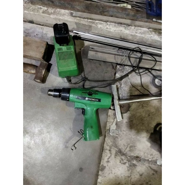 Khoan bắn vít pin 10 ly Hitachi hàng Nhật bãi