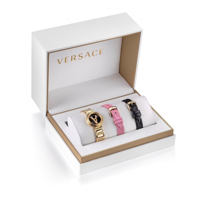 Set đồng hồ nữ Versace Virtus Mini Duo Set- Mua 1 được 3