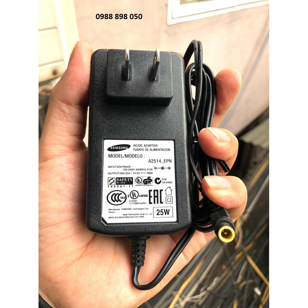 Adapter màn hình samsung 14v- 1.786a chính hãng (bản gốc theo máy) | BigBuy360 - bigbuy360.vn