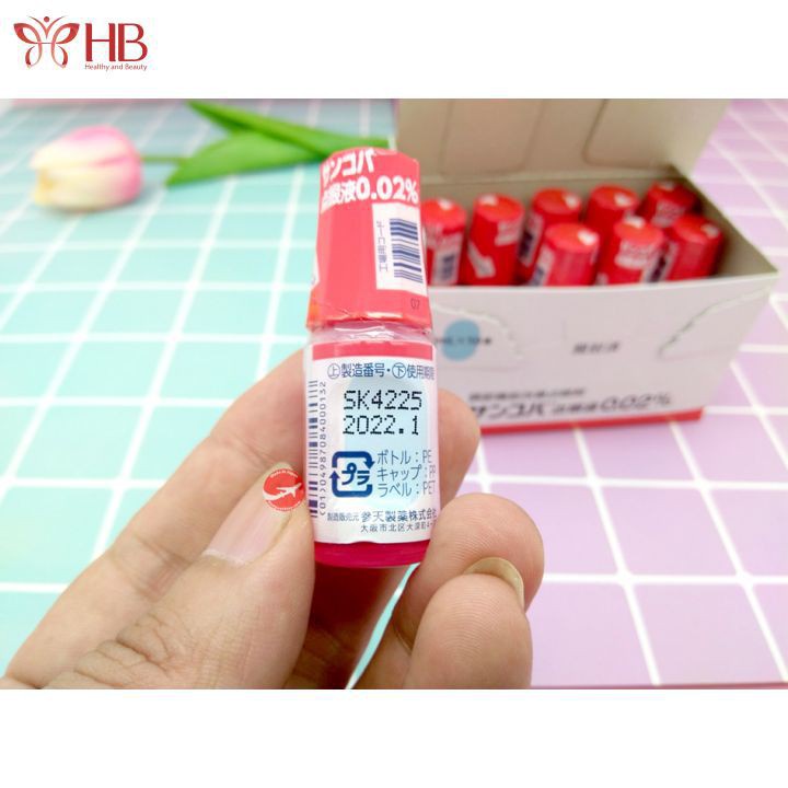 Dung dịch nhỏ mắt Nhật Bản 5ml