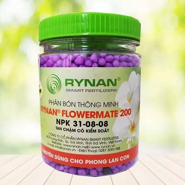 Phân bón thông minh Rynan 200 cho lan con 150gram giá rẻ