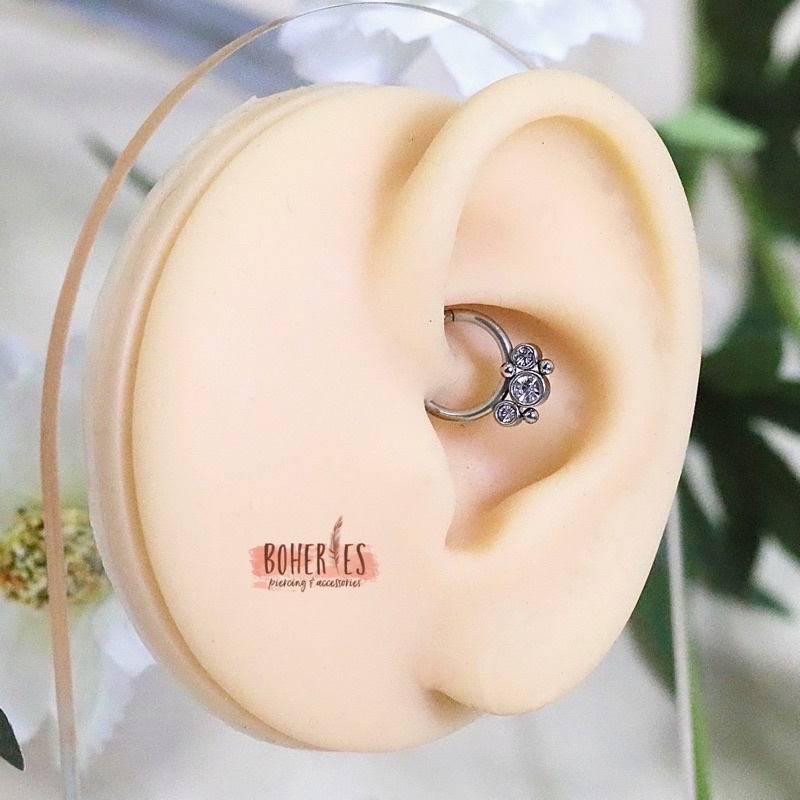 Boheries/Khuyên tai cho Daith, khuyên Septum vách ngăn mũi thép y tế không gỉ