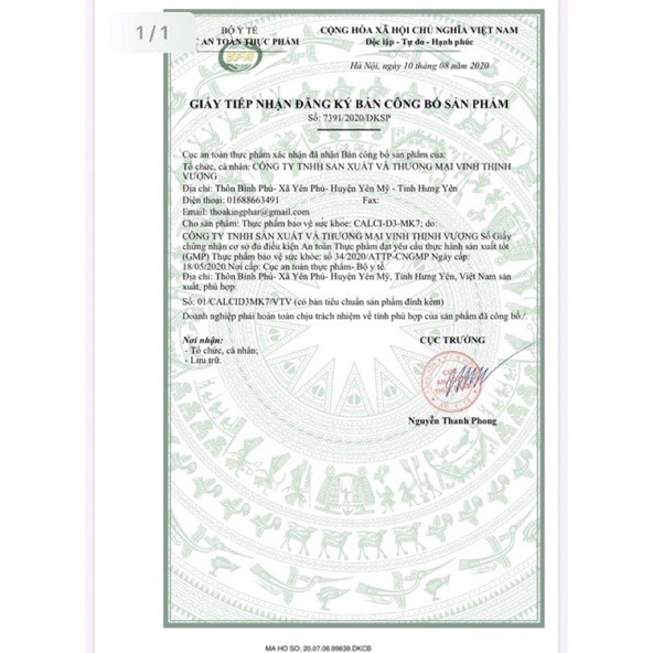 Viên Uống Bổ Sung Canxi Calci-D3-Mk7 Herbitech Hộp 30 Viên