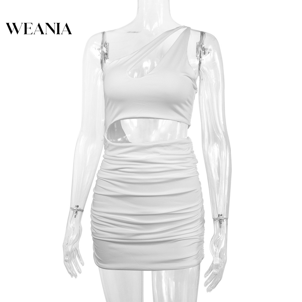 Đầm Body Lệch Vai Thiết Kế Ôm Sát D0329
