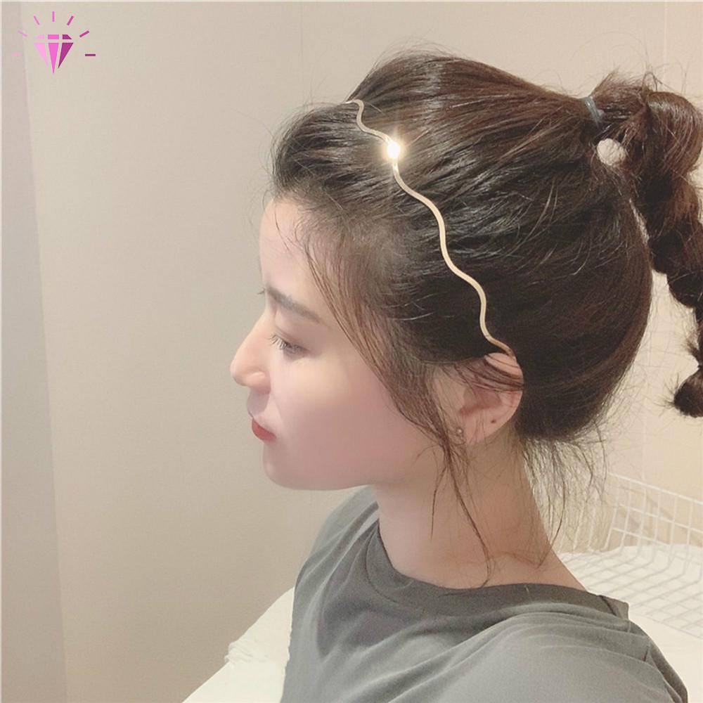 Women's Korean Fashion Metal Headband Simple And Versatile