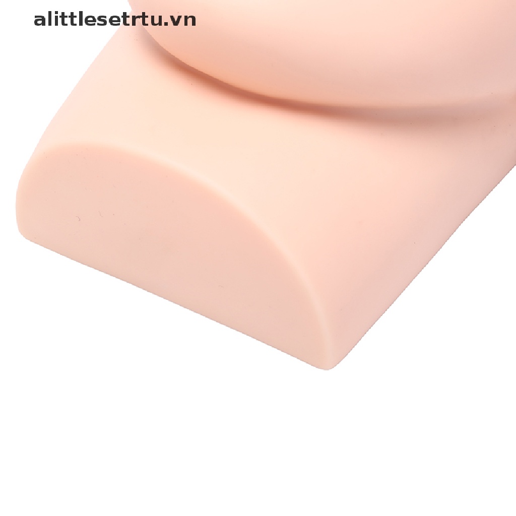 1 Dụng Cụ Luyện Tập Nối Mi Đầu Phẳng Bằng Silicone