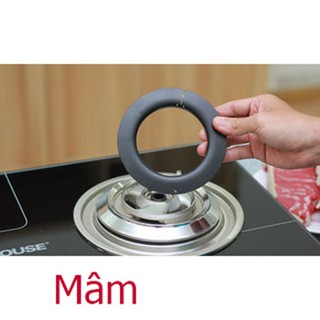 Mâm/Hâm cho chia lửa bếp gas âm Sunhouse SHB-5538