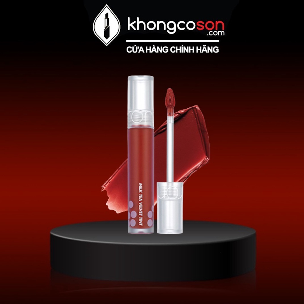 [4 Màu] Son Romand Milk Tea Velvet Tint Màu Hot 02 Chocolate Tea 04 01 03 - Khongcoson | BigBuy360 - bigbuy360.vn