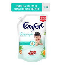 Nước Xả Vải Comfort Cho Da Nhạy Cảm/Kháng Khuẩn Dịu Nhẹ 1,5L