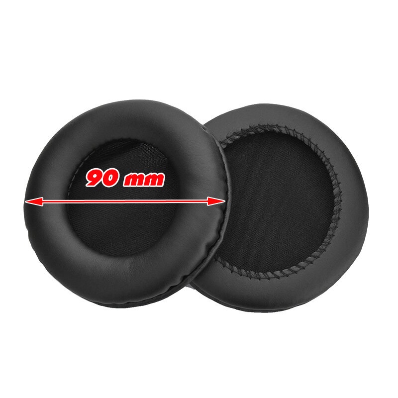 [1 Cặp] Đệm Mút Da Tai Nghe Tròn 90mm 9cm Headphones Chụp tai