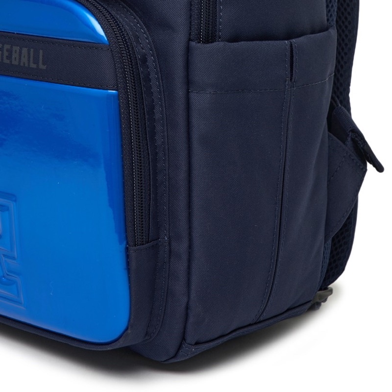 Balo MLB phối xanh cho bé trai