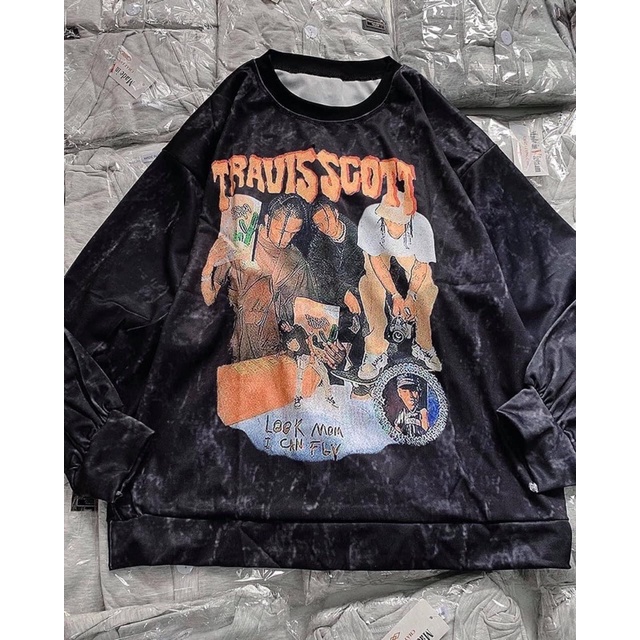 [ẢNH THẬT CẬN CHẤT ] ÁO SWEATER NỈ LOANG TRAVIS SCOTT UNISEX FORM RỘNG (ẢNH THẬT Ở CUỐI) | BigBuy360 - bigbuy360.vn