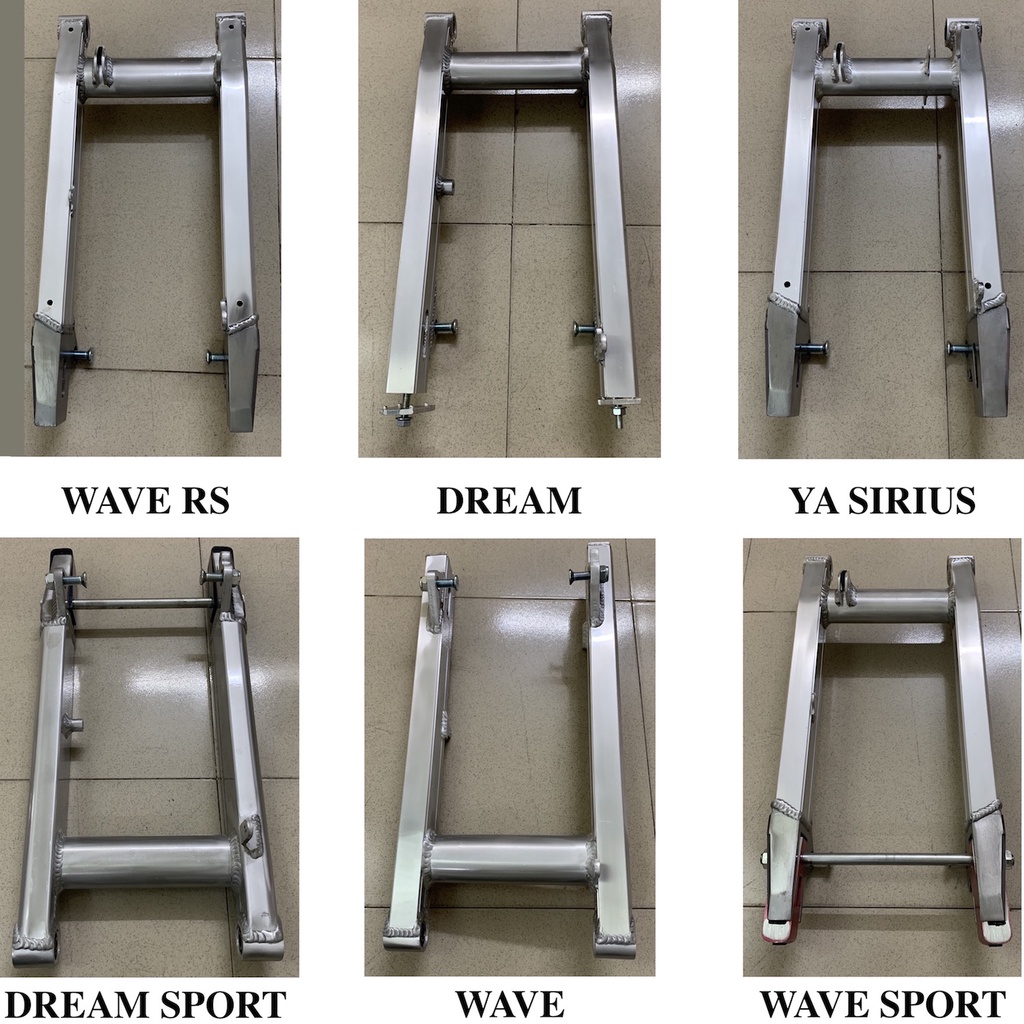 Gấp nhôm xe máy Dream,Wave,Rs,Sirius kiểu độ thể thao chắc bền đẹp thanh khang