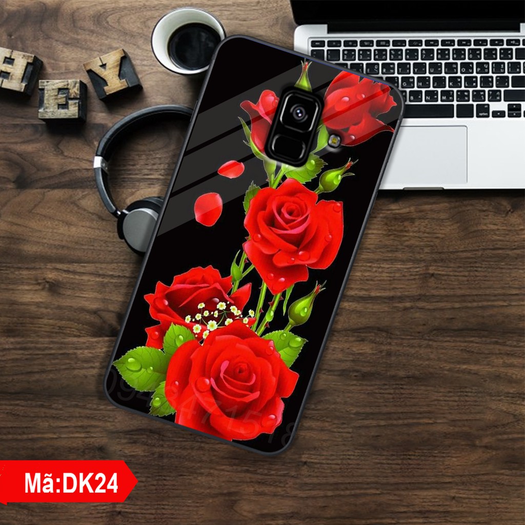 ỐP lưng kính 3D SAMSUNG A8, SAMSUNG A8PLUS , ỐP điện thoại thế hệ mới siêu sang BAPSHOPPE