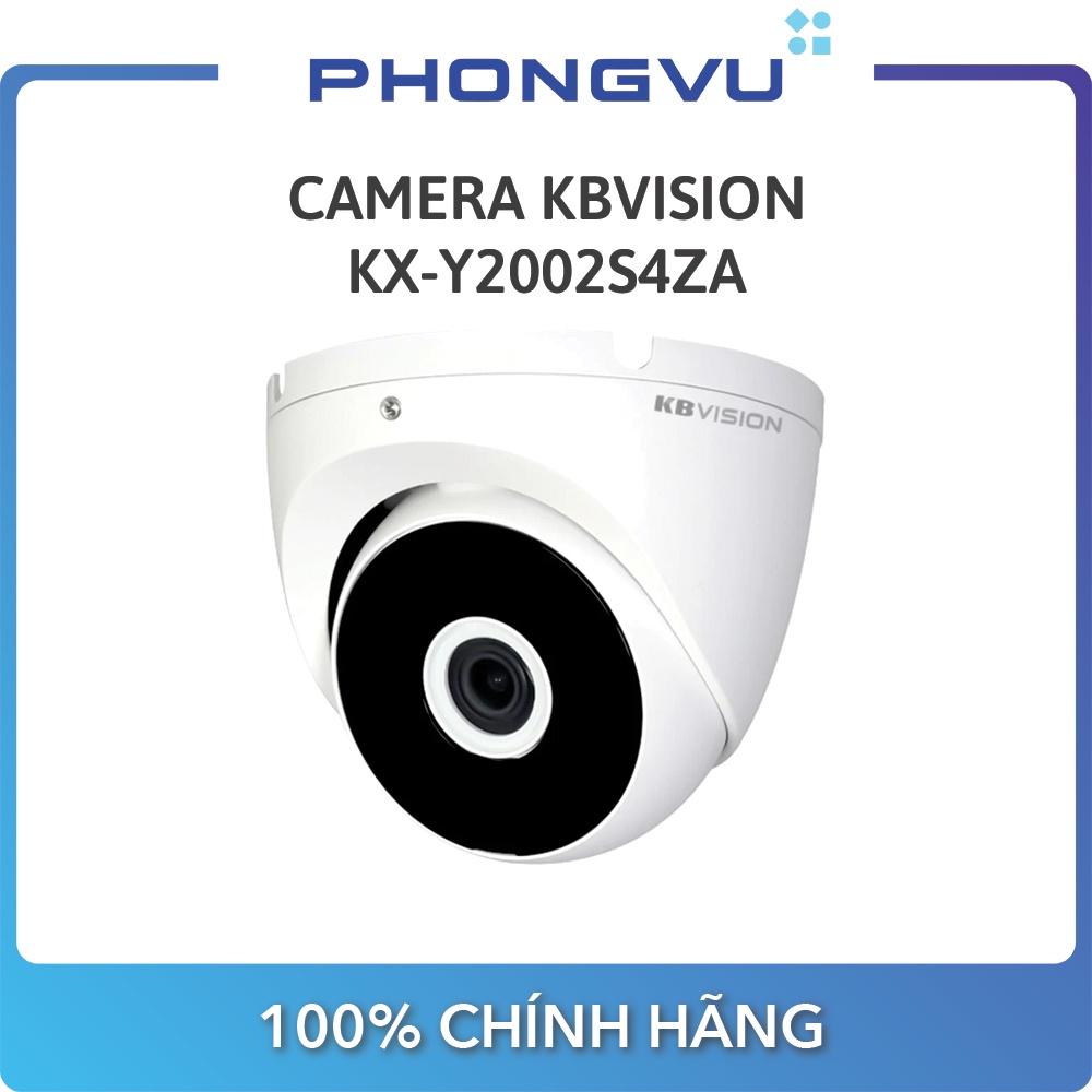 Thiết bị quan sát Camera KBvision KX-Y2002S4ZA - Bảo hành 24 tháng