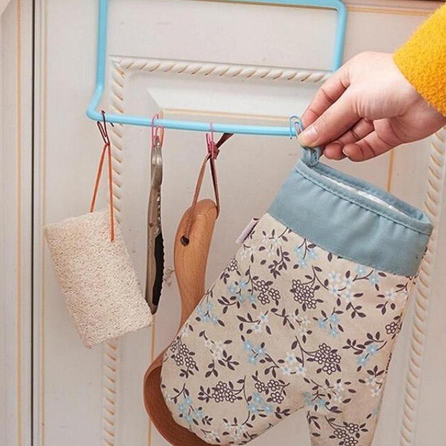 Giá Đỡ Treo Khăn Gắn Cửa Tủ 6.6 Over Tiện Dụng Cho Nhà Bếp / Phòng Tắm | BigBuy360 - bigbuy360.vn