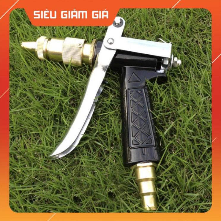 Súng xịt rửa nước áp lực cao, thao tác đơn giản, dễ dàng vệ sinh xe máy và nhà cửa 6924 AQ