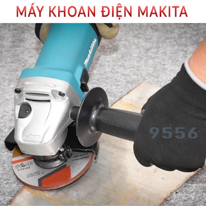 [FreeSHIP] Máy mài, máy cắt cầm tay MAKITA 9556, Công suất 860W Lõi Đồng, Máy cắt sắt, tường, gỗ - May mai goc