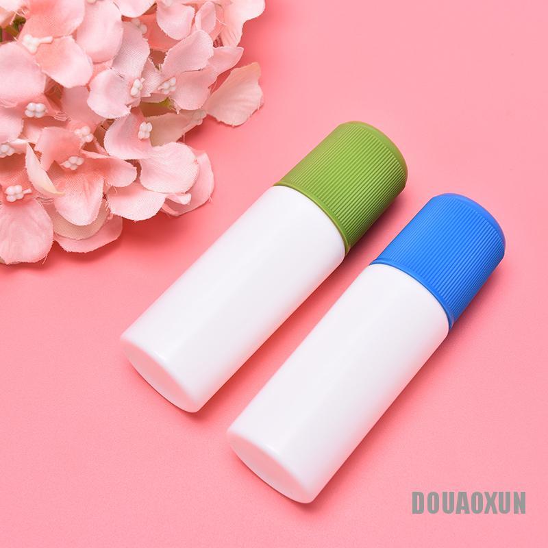 (Hàng Mới Về) Lọ Đựng Thuốc Dạng Lỏng 30ml Có Đầu Bọt Biển Màu Xanh Dương