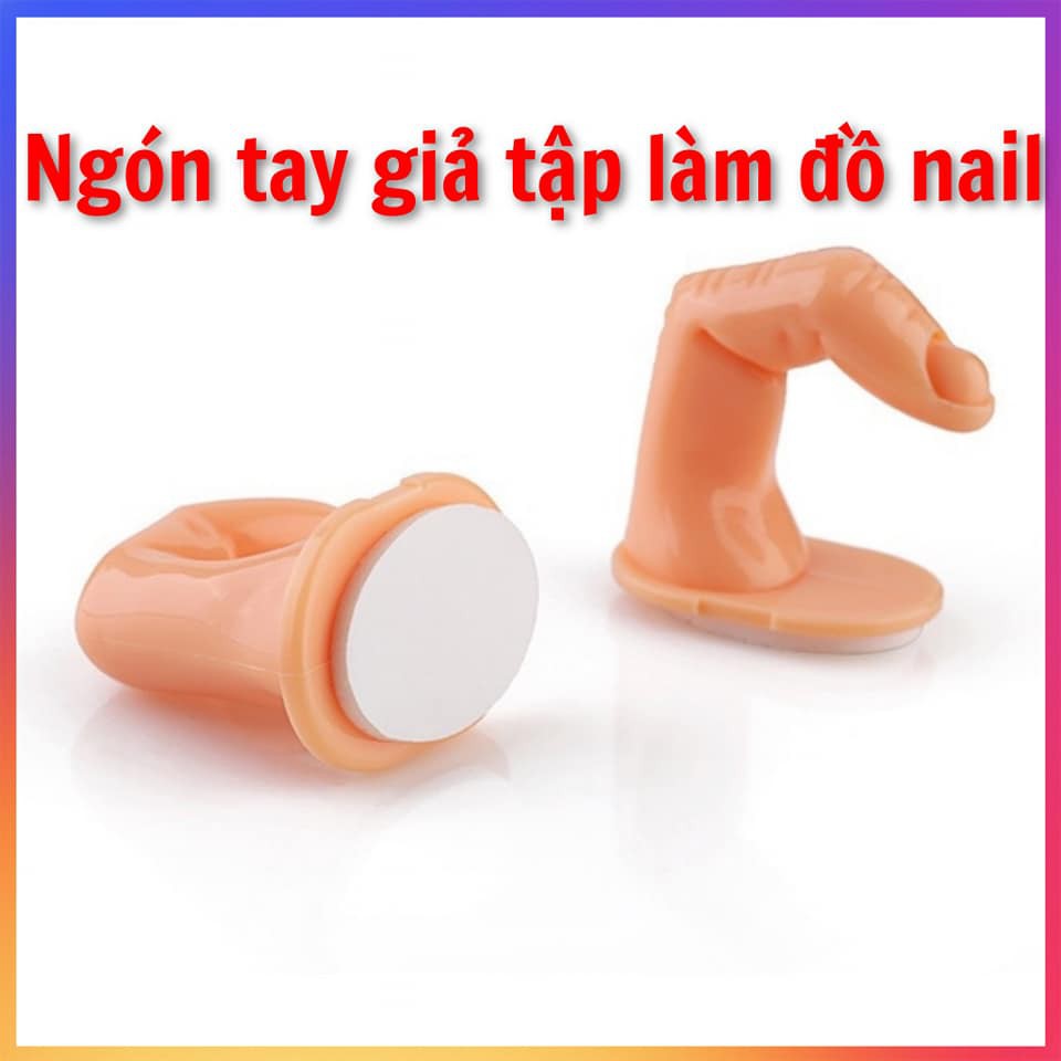 Ngón tay giả tập vẽ, đắp gel, đắp bột