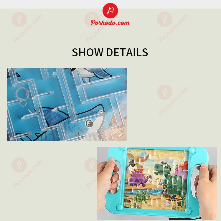 Bộ Đồ Chơi Mê Cung Bi Sắt Tìm Đường Thông Minh Cho Bé Giáo Dục Sớm KB216115