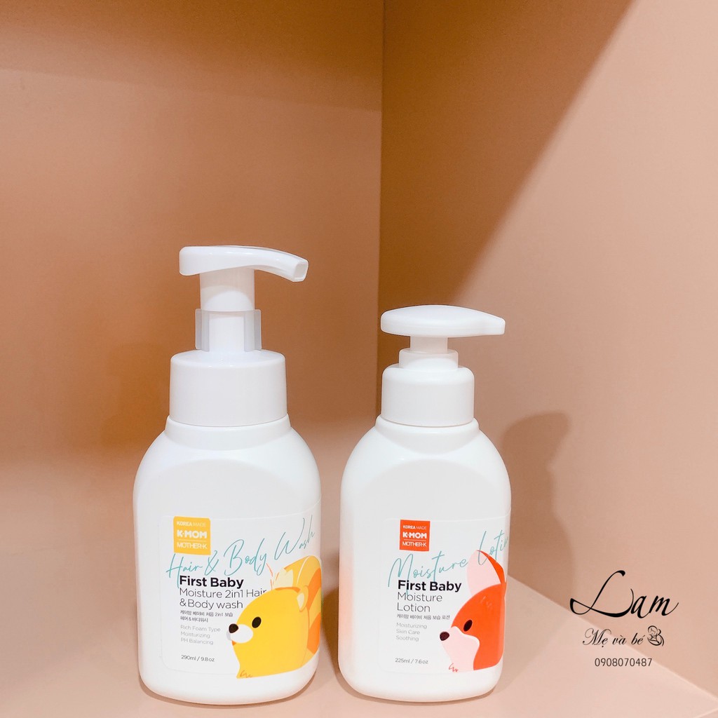 Tắm gội/Dưỡng da hữu cơ K-Mom