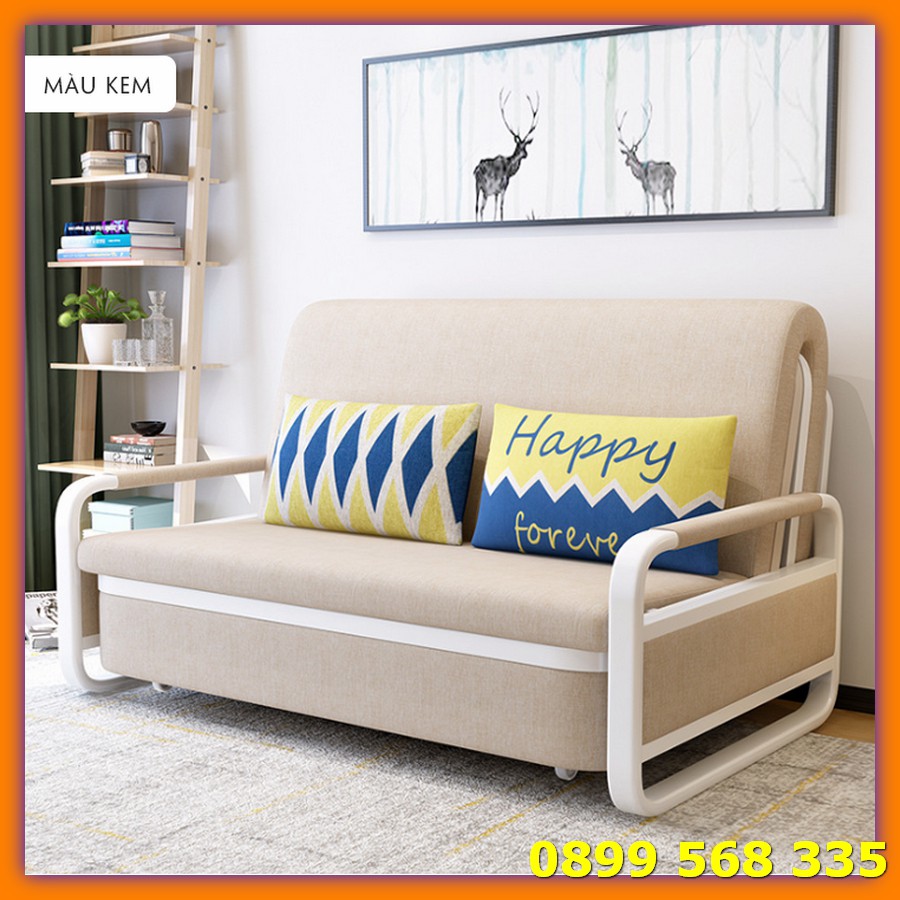 Ghế Sofa Giường Nằm Đa Năng, Sofa Giường Gấp Gọn Thông Minh kích thước 1m2 x 1m9