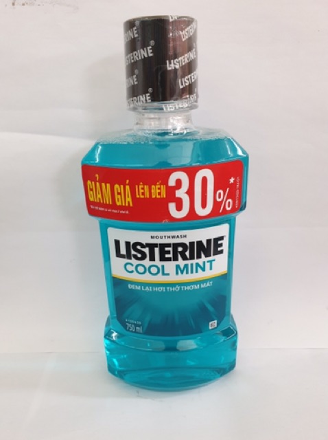 Nước súc miệng LISTERINE 750ml