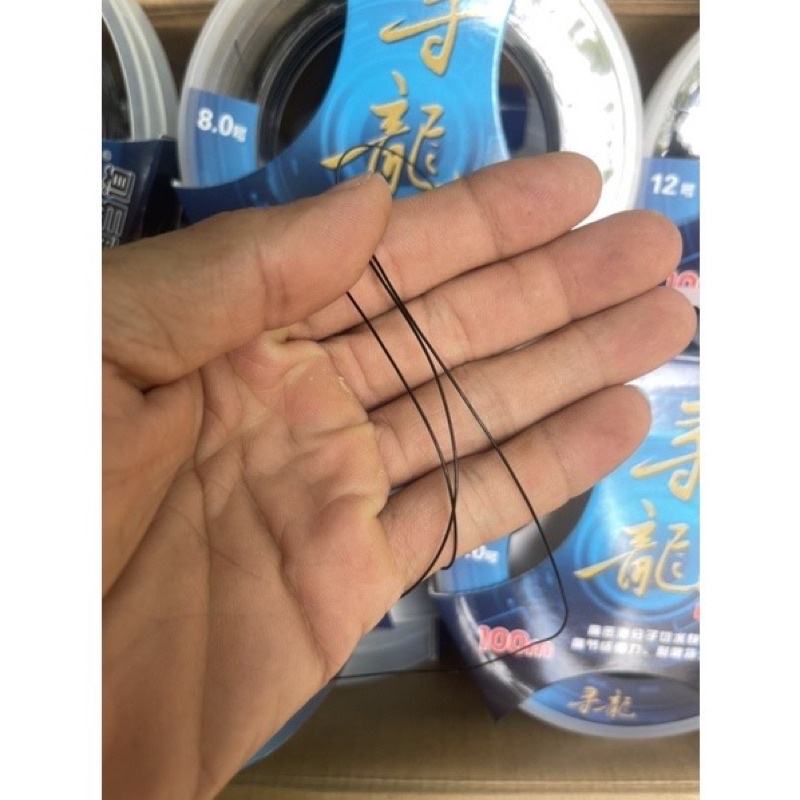 Cước săn hàng TẦM XANH 100m(Loại trục và thẻo) tải cá tốt, chất lượng vượt tầm giá.