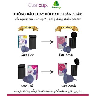 Cốc nguyệt san Claricup - Pháp
