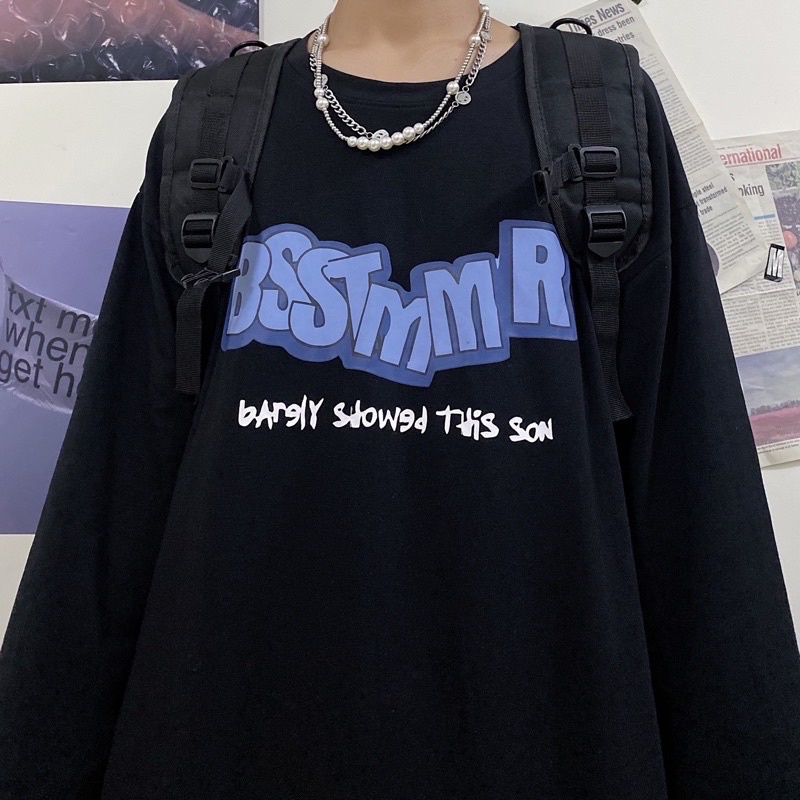 Áo sweater nam nữ form rộng unisex, áo sweater dài tay cotton mềm mịn mã ll14