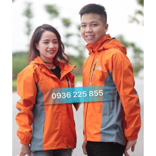 Áo Gió 2 Lớp TNF Vải Gotex Chống Nước Cực Xịn