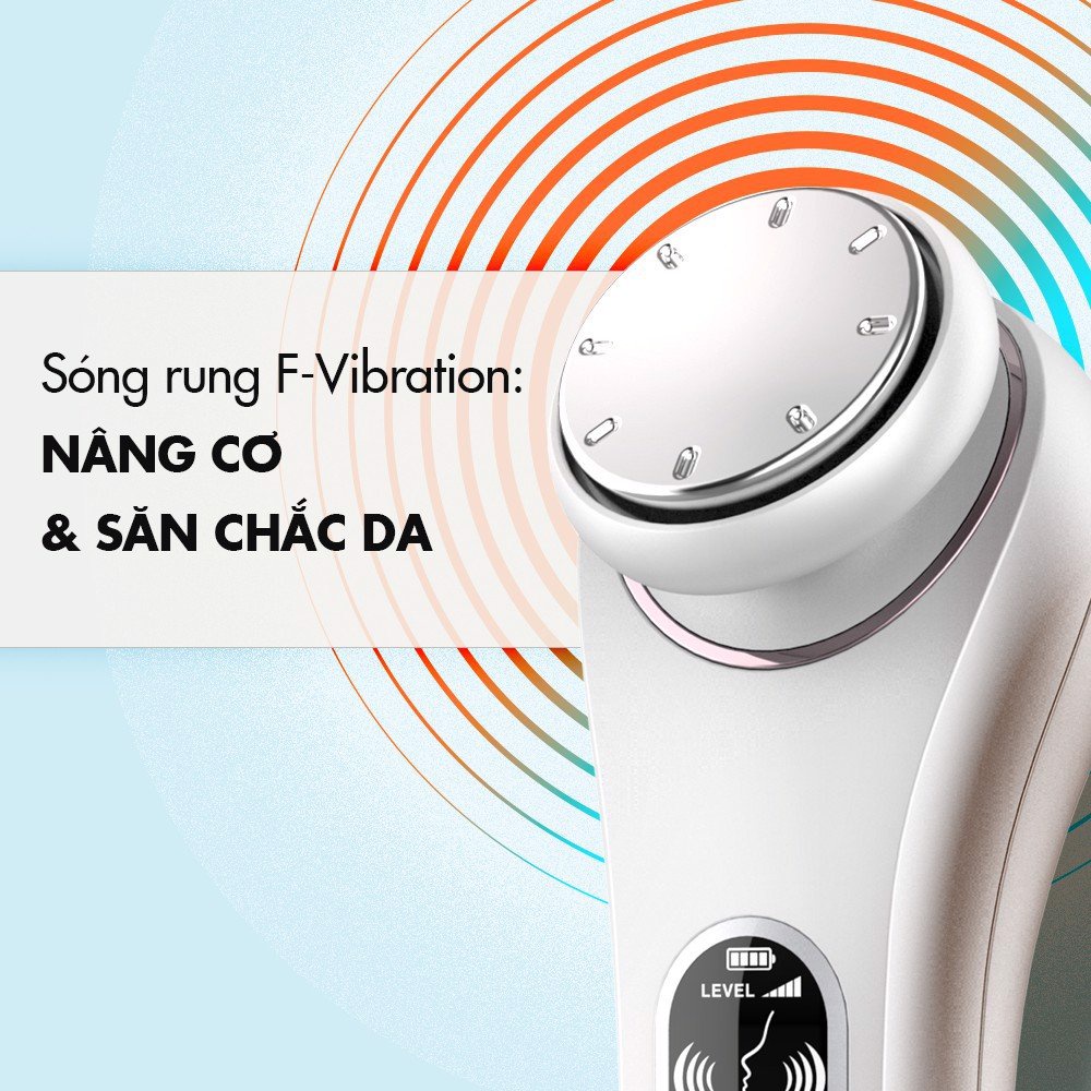 Máy Đẩy Tinh Chất Dưỡng Trắng Nóng Lạnh Halio Ion Hot &amp; Cool Beauty Device