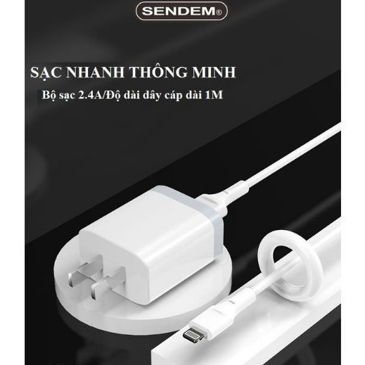 Củ sạc SENDEM C66, Bộ sạc SENDEM C66