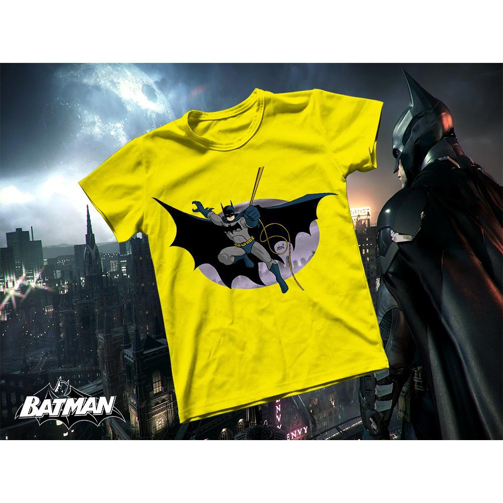 Áo thun Cotton Unisex - Movie - Batman - Batman hành động