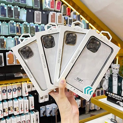 Ốp lưng Devia trong cứng viền màu cho iPhone 13, 13 Pro, 13 Pro Max, 12,12 Pro max, chính hãng không ố màu