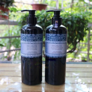 ✅ dầu gội xả phục hồi hischer argan oil 1000ml 🛑free ship🛑