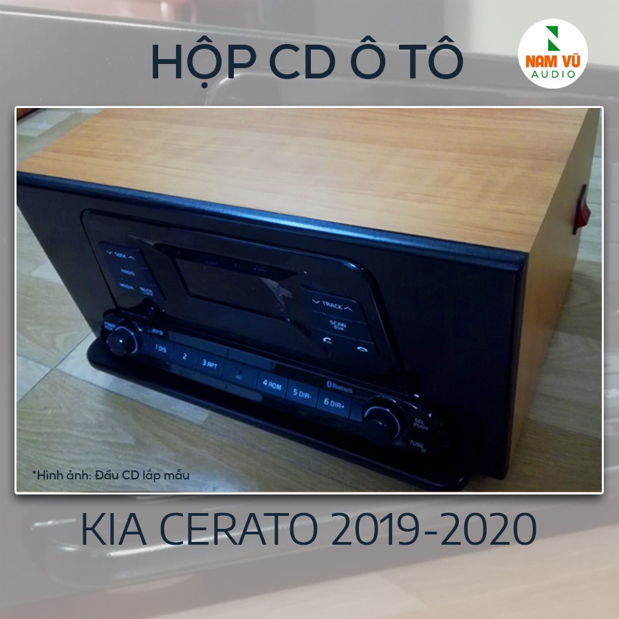 Hộp đựng đầu CD ô tô KIA Cerato 2019