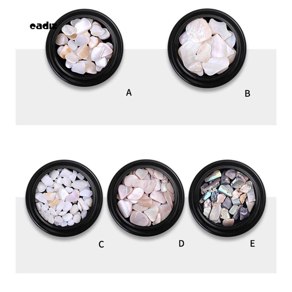 [Hàng mới về] Hũ phụ kiện trang trí móng tay với nhiều kiểu dáng khác nhau sử dụng tiện lợi